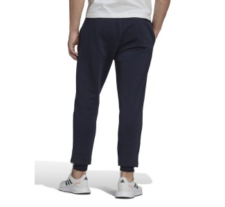 Adidas Essentials Παντελόνι Φόρμας με Λάστιχο Fleece Navy Μπλε