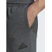 Adidas Παντελόνι Φόρμας με Λάστιχο Fleece Γκρι