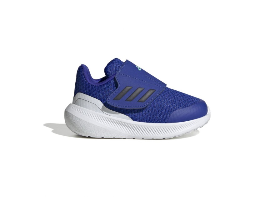Adidas Αθλητικά Παιδικά Παπούτσια Running Runfalcon 3.0 Sport Hook με Σκρατς Μωβ