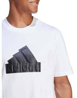 Adidas Future Icons Badge of Sport Ανδρικό T-shirt Λευκό με Λογότυπο