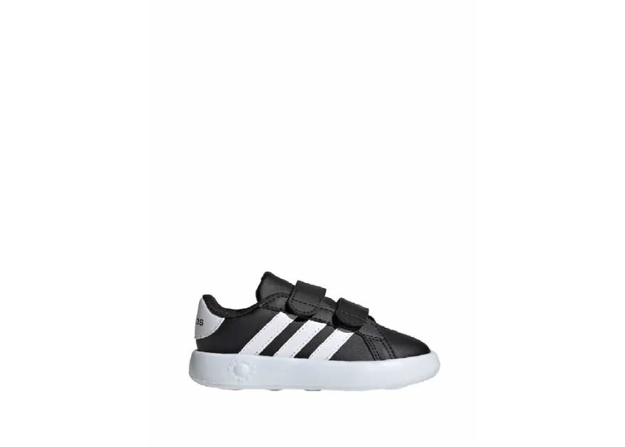 Adidas Παιδικά Sneakers Tensaur με Σκρατς Μαύρα