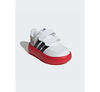 Adidas Παιδικά Sneakers Breaknet 2.0 με Σκρατς Λευκά