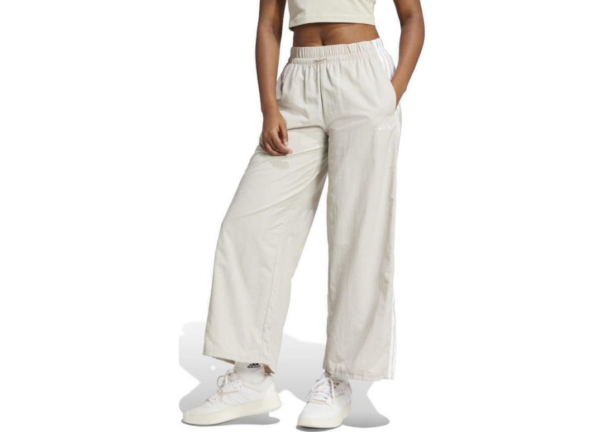 Adidas Essentials 3-stripes Σετ Φόρμας Off White