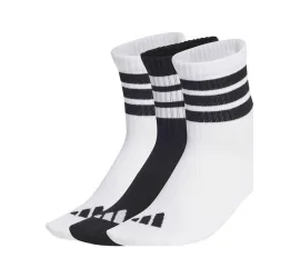 Adidas Παιδικές Κάλτσες Μακριές Πολύχρωμες 3 Ζευγάρια
