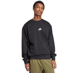 Adidas Feelcozy Φούτερ Fleece Μαύρο