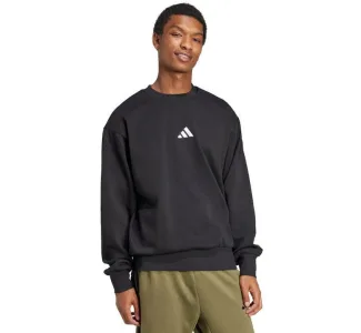 Adidas Feelcozy Φούτερ Fleece Μαύρο