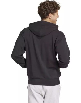 Adidas M Feelcozy Φούτερ με Κουκούλα Μαύρο