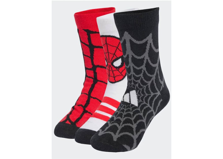 Adidas Παιδικές Κάλτσες Performance White 3 Ζευγάρια