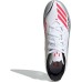 Adidas Παιδικά Ποδοσφαιρικά Παπούτσια F50 Messi Club Turf με Σχάρα Λευκά