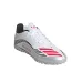 Adidas Παιδικά Ποδοσφαιρικά Παπούτσια F50 Messi Club Turf με Σχάρα Λευκά