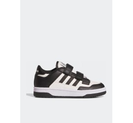 Adidas Rapid Court Cf C Παιδικά Sneakers με Σκρατς Μαύρα