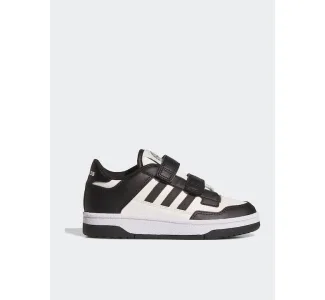 Adidas Rapid Court Cf C Παιδικά Sneakers με Σκρατς Μαύρα