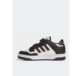 Adidas Rapid Court Cf C Παιδικά Sneakers με Σκρατς Μαύρα