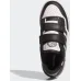 Adidas Rapid Court Cf C Παιδικά Sneakers με Σκρατς Μαύρα