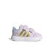 Adidas Grand Court Παιδικά Sneakers με Σκρατς Μωβ