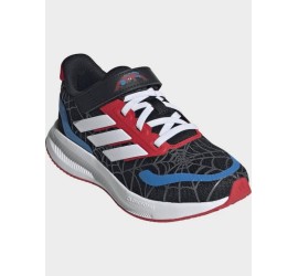 Adidas Runfalcon Spider Man Αθλητικά Παιδικά Παπούτσια Running με Σκρατς Μαύρα