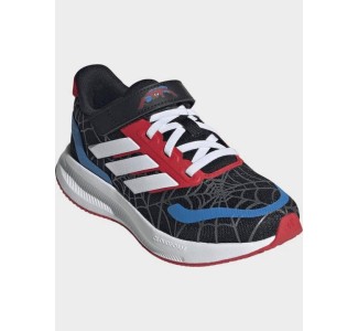 Adidas Runfalcon Spider Man Αθλητικά Παιδικά Παπούτσια Running με Σκρατς Μαύρα