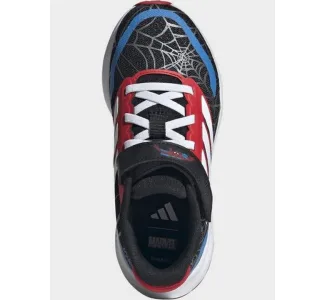 Adidas Runfalcon Spider Man Αθλητικά Παιδικά Παπούτσια Running με Σκρατς Μαύρα