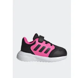 Adidas Tensaur Run 3.0 EL Αθλητικά Παιδικά Παπούτσια Running με Σκρατς Μαύρα