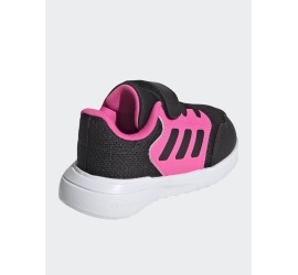 Adidas Tensaur Run 3.0 EL Αθλητικά Παιδικά Παπούτσια Running με Σκρατς Μαύρα