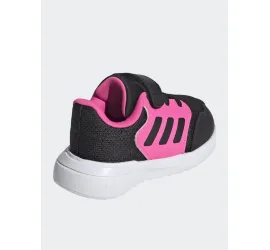 Adidas Tensaur Run 3.0 EL Αθλητικά Παιδικά Παπούτσια Running με Σκρατς Μαύρα