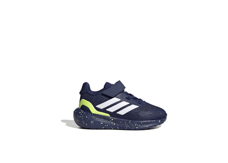 Adidas Runfalcon 5 Αθλητικά Παιδικά Παπούτσια Running με Σκρατς Μπλε