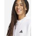 Adidas Future Icons 3-stripes Φούτερ με Κουκούλα Λευκό