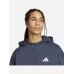 Adidas Future Icons 3-stripes Φούτερ με Κουκούλα Μπλε
