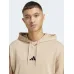 Adidas Feelcozy French Terry Φούτερ με Κουκούλα Καφέ