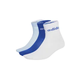 Adidas Παιδικά Σοσόνια Performance White 3 Ζευγάρια