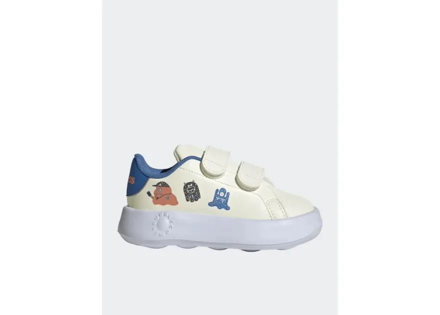 Adidas Advantage Παιδικά Sneakers Μπεζ
