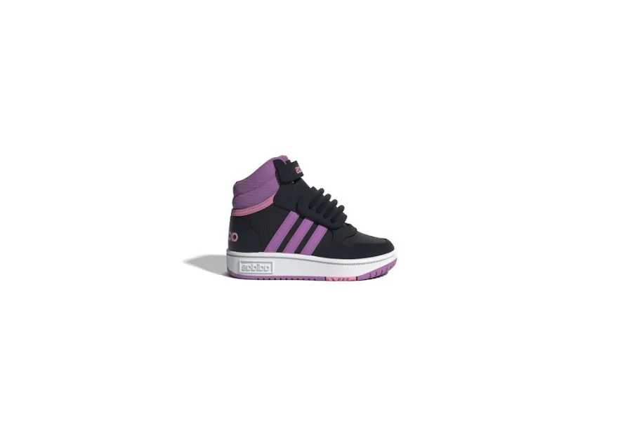 Adidas Παιδικά Sneakers High Hoops MID 3.0 Μωβ