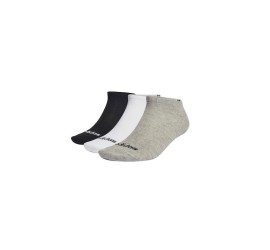 Adidas Thin Linear Αθλητικές Κάλτσες Πολύχρωμες 3 Ζεύγη