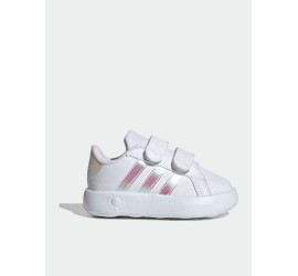 Adidas Grand Court 2.0 Παιδικά Sneakers με Σκρατς Λευκά