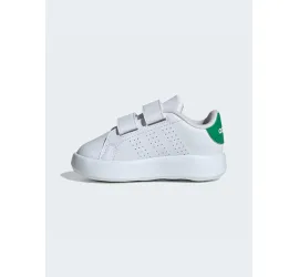 Adidas Παιδικά Sneakers Advantage με Σκρατς Λευκά