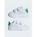 Adidas Παιδικά Sneakers Advantage με Σκρατς Λευκά