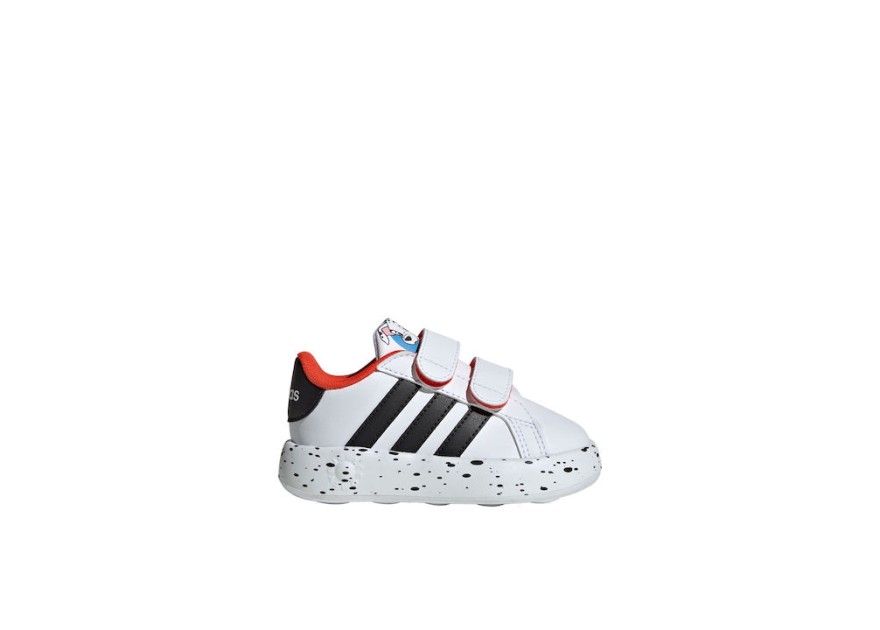 Adidas Παιδικά Sneakers Grand Court 2.0 101 Λευκά