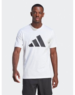 Adidas Essentials Feelready Ανδρική Αθλητική Μπλούζα Κοντομάνικη Λευκό