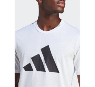 Adidas Essentials Feelready Ανδρική Αθλητική Μπλούζα Κοντομάνικη Λευκό