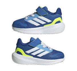 Adidas RUNFALCON 5 EL I Αθλητικά Παιδικά Παπούτσια Running με Σκρατς Μπλε