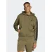 Adidas Essentials 3-stripes Φούτερ με Κουκούλα Μαύρο