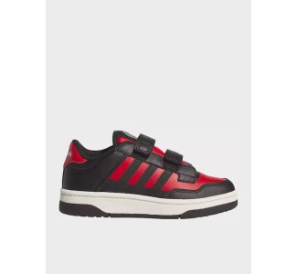 Adidas Rapid Court Cf Παιδικά Sneakers με Σκρατς Μαύρα