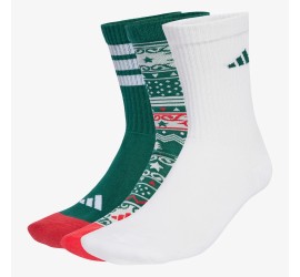 Adidas Christmas Graphic Crew Sock 3Pair Pack