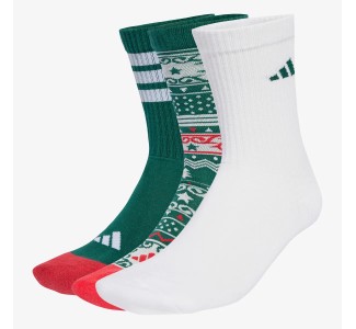 Adidas Christmas Graphic Crew Sock 3Pair Pack
