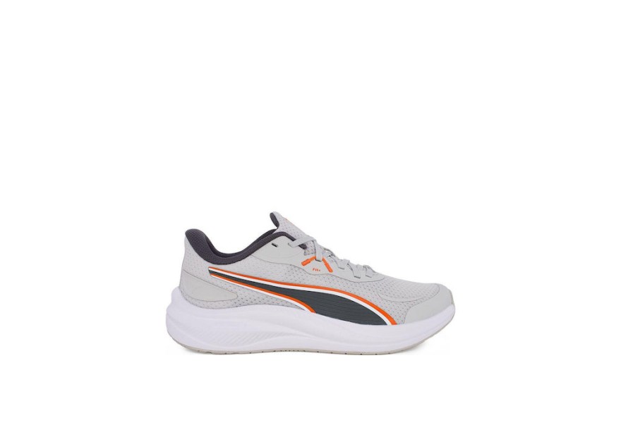 Puma Skyrocket Lite 2 Jr Αθλητικά Παιδικά Παπούτσια Running με Κορδόνια Γκρι