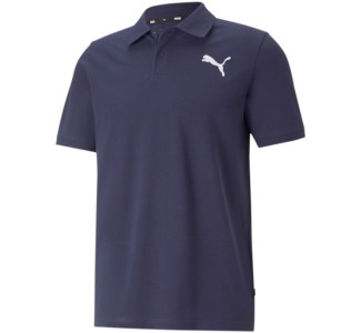 Puma Essentials Ανδρικό T-shirt Polo Navy