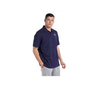 Puma Essentials Ανδρικό T-shirt Polo Navy
