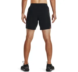 Under Armour Run Anywhere Αθλητική Ανδρική Βερμούδα Μαύρη