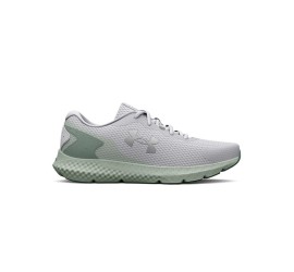Under Armour Charged Rogue 3 Γυναικεία Αθλητικά Παπούτσια Running White / Opal Green / Metallic Silver