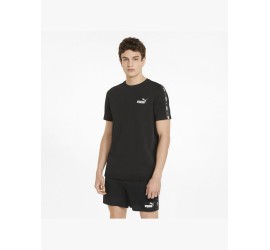 Puma Essentials Αθλητικό Ανδρικό T-shirt Μαύρο Μονόχρωμο
